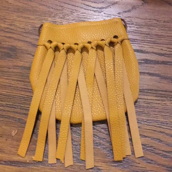 2X HP🎉Vegan Faux Leather Fringe Crossbody Purse - Picture 7 of 7